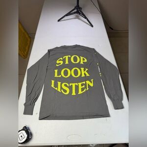 New Travis Scott Astroworld 2019 Europe Tour Merch Long Sleeve Tee Sz S